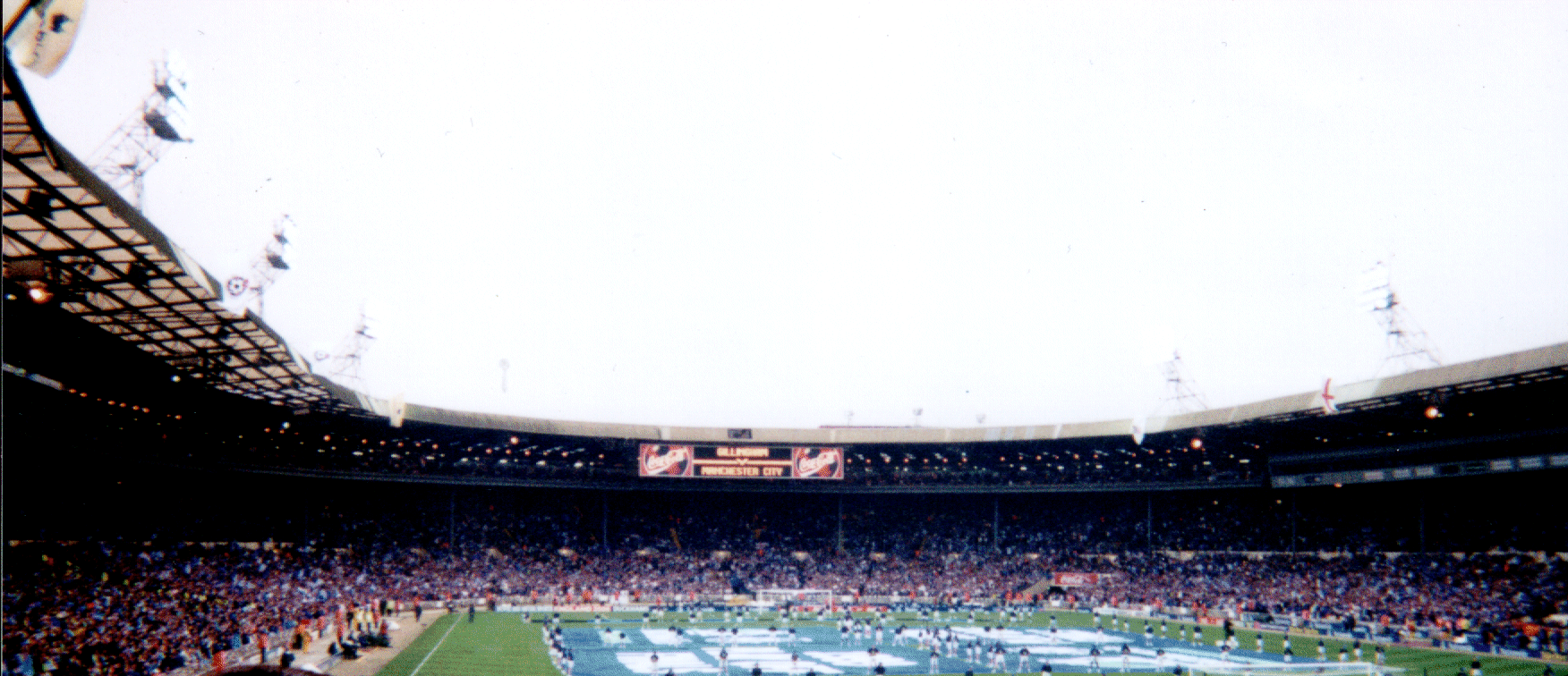 Manchester City V Gillingham, Division 2 play off final Wembley.